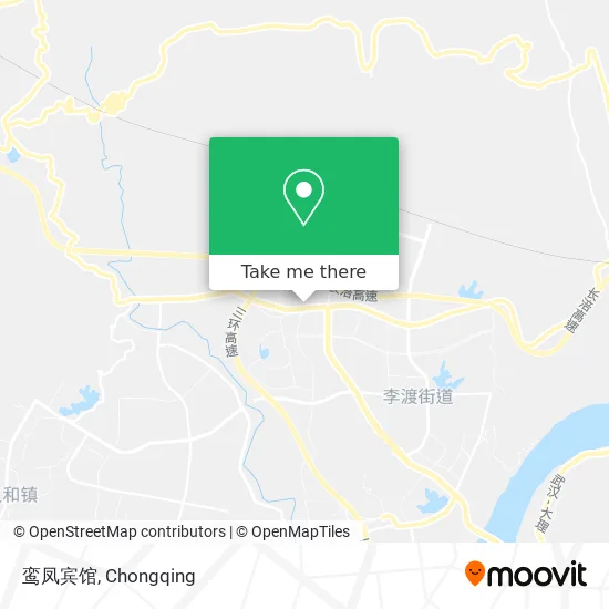鸾凤宾馆 map