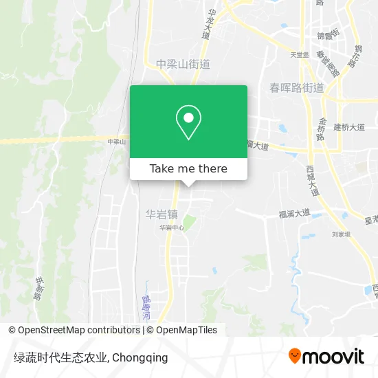 绿蔬时代生态农业 map