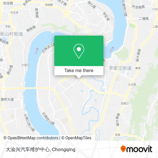 大渝兴汽车维护中心 map