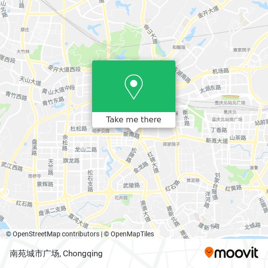 南苑城市广场 map
