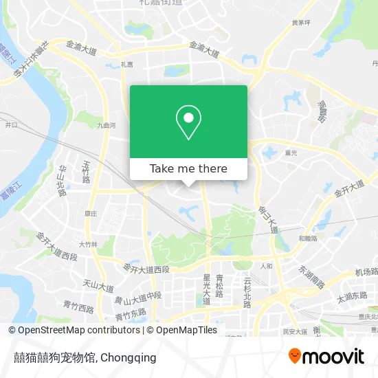 囍猫囍狗宠物馆 map