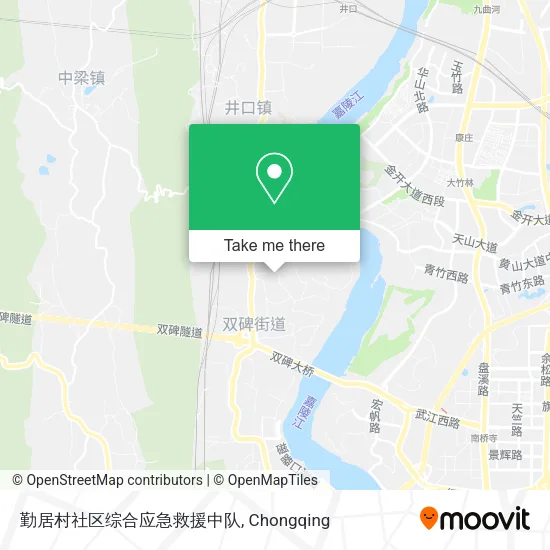 勤居村社区综合应急救援中队 map