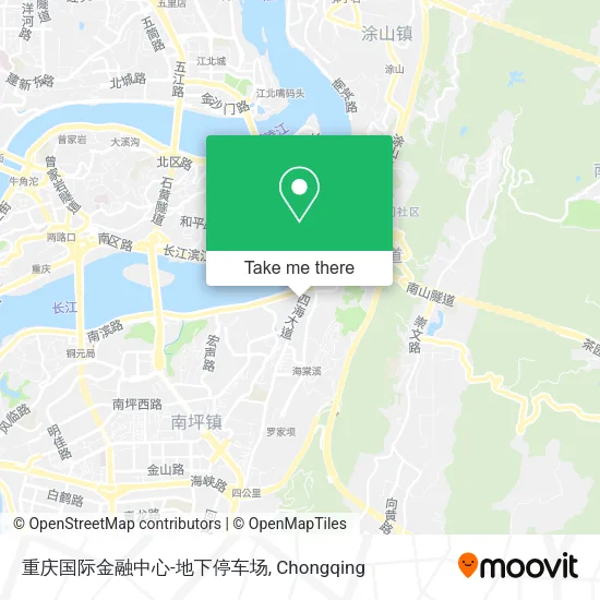 重庆国际金融中心-地下停车场 map