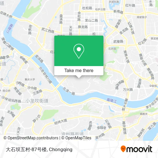 大石坝五村-87号楼 map