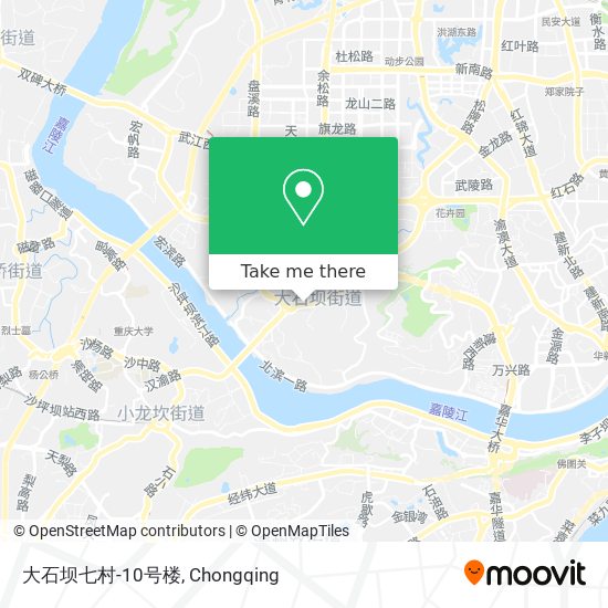 大石坝七村-10号楼 map