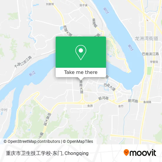 重庆市卫生技工学校-东门 map