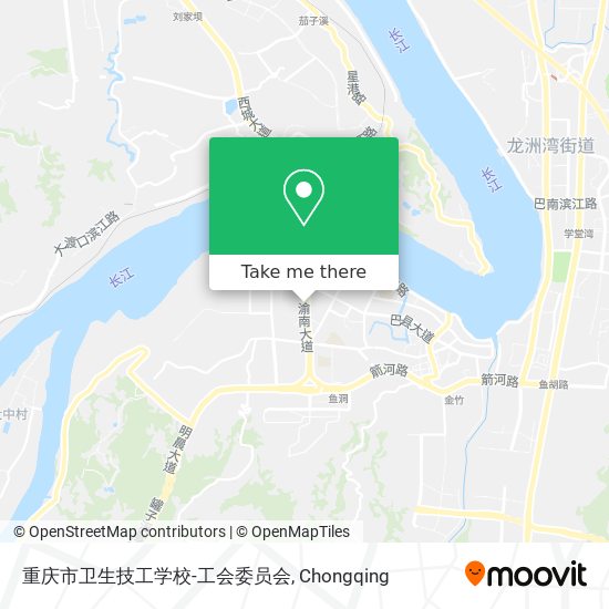 重庆市卫生技工学校-工会委员会 map