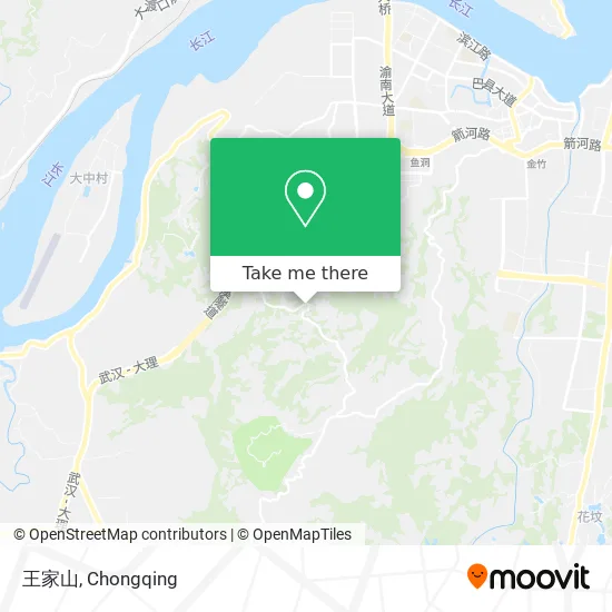 王家山 map