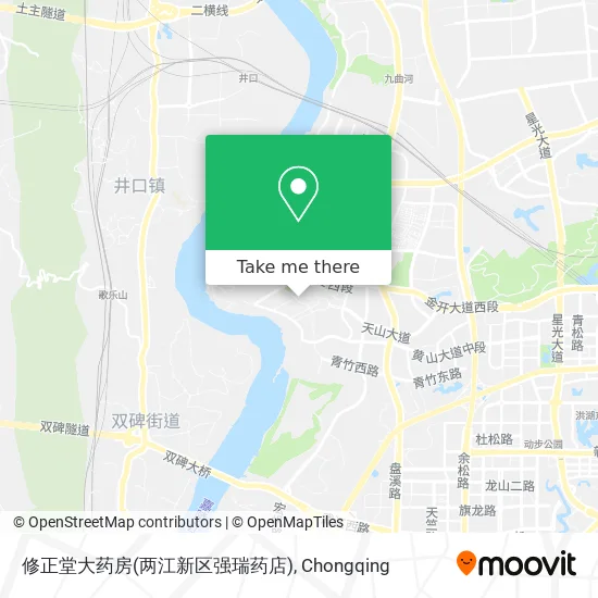 修正堂大药房(两江新区强瑞药店) map