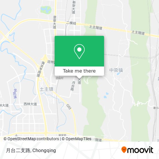 月台二支路 map