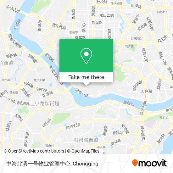 中海北滨一号物业管理中心 map