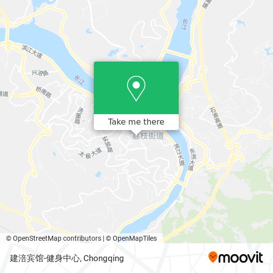 建涪宾馆-健身中心 map