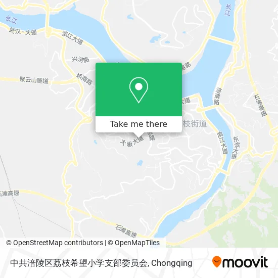中共涪陵区荔枝希望小学支部委员会 map