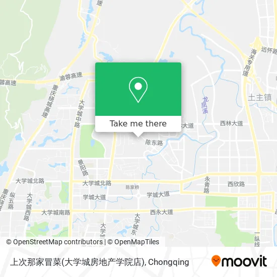 上次那家冒菜(大学城房地产学院店) map