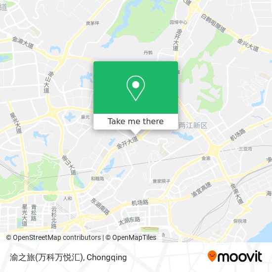 渝之旅(万科万悦汇) map