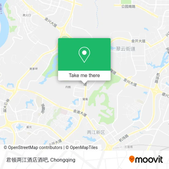 君顿两江酒店酒吧 map