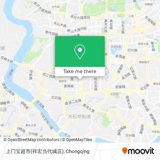 上门宝超市(祥宏当代城店) map