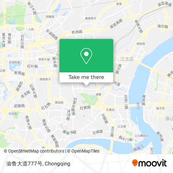 渝鲁大道777号 map