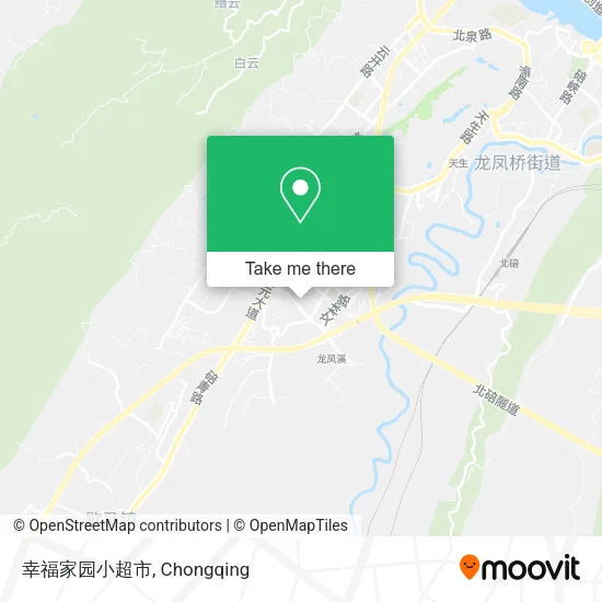幸福家园小超市 map