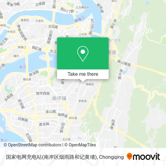 国家电网充电站(南岸区烟雨路和记黄埔) map