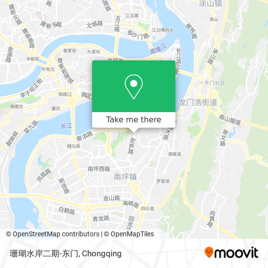 珊瑚水岸二期-东门 map