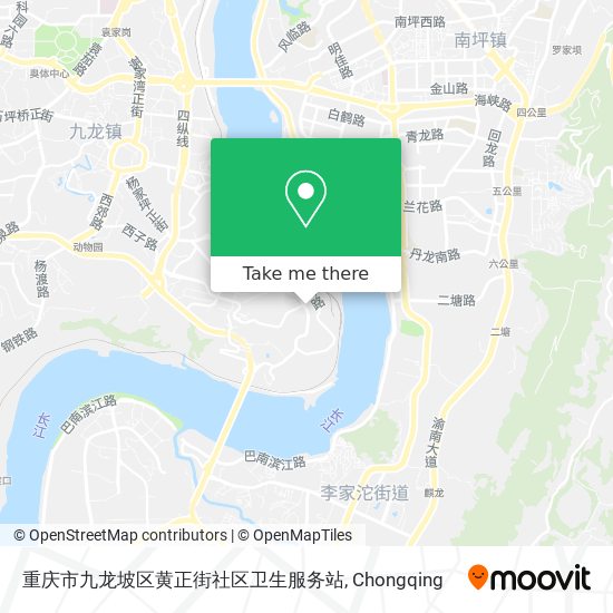 重庆市九龙坡区黄正街社区卫生服务站 map