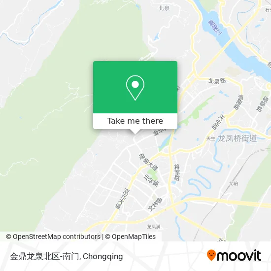 金鼎龙泉北区-南门 map