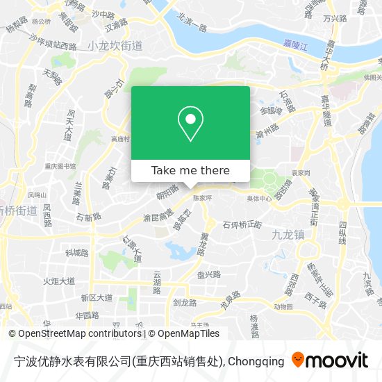宁波优静水表有限公司(重庆西站销售处) map