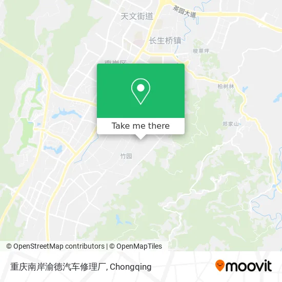 重庆南岸渝德汽车修理厂 map