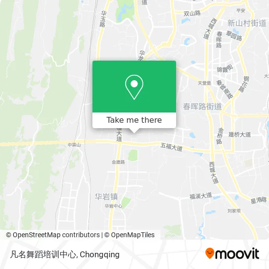 凡名舞蹈培训中心 map