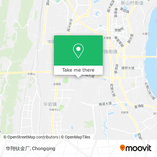 华翔钛金厂 map