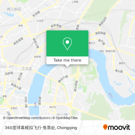 360度球幕模拟飞行-售票处 map