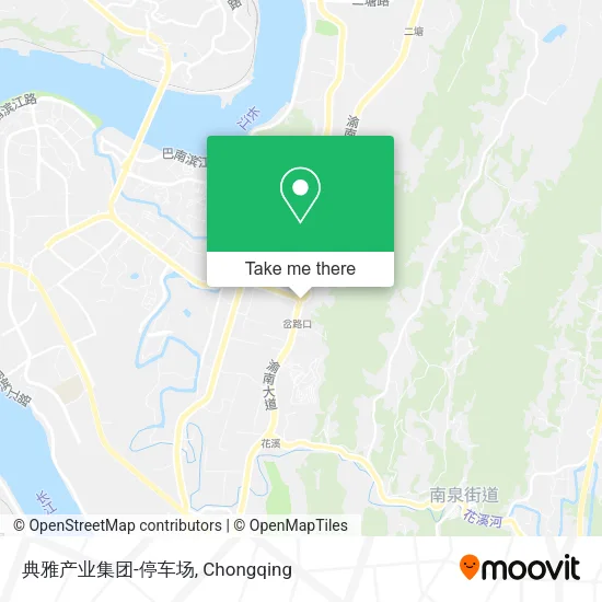 典雅产业集团-停车场 map