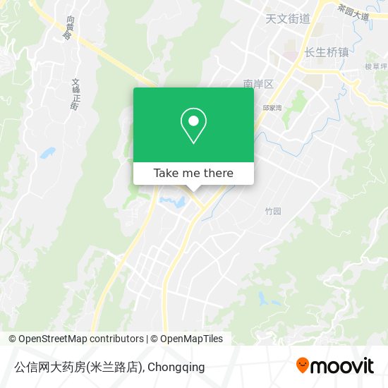 公信网大药房(米兰路店) map