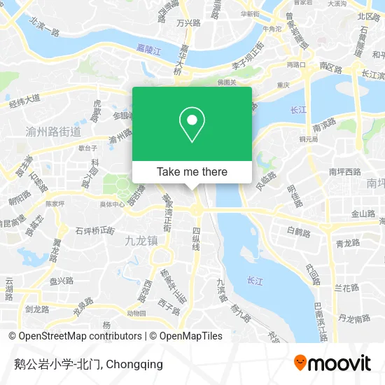 鹅公岩小学-北门 map