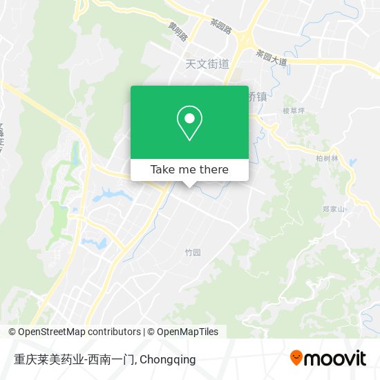 重庆莱美药业-西南一门 map