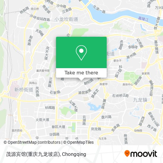 茂源宾馆(重庆九龙坡店) map