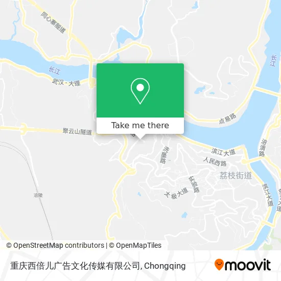 重庆西倍儿广告文化传媒有限公司 map