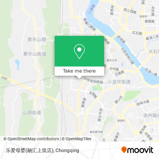 乐爱母婴(融汇上筑店) map