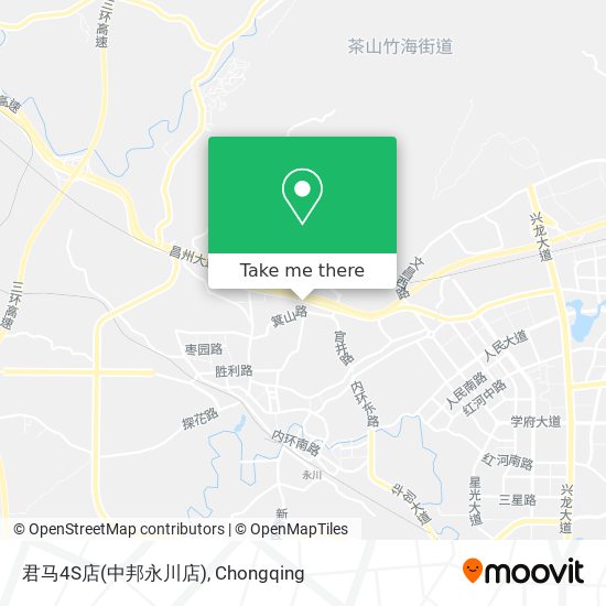 君马4S店(中邦永川店) map