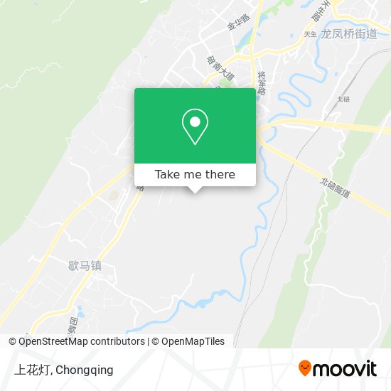 上花灯 map