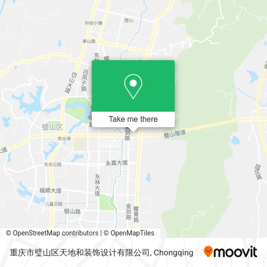 重庆市璧山区天地和装饰设计有限公司 map