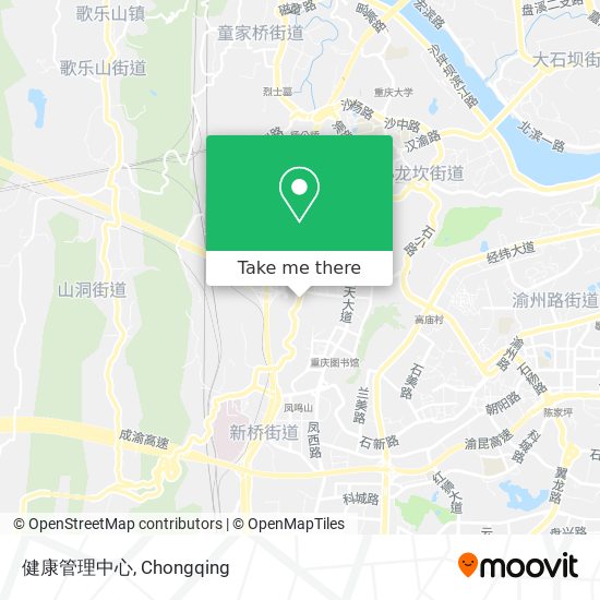 健康管理中心 map