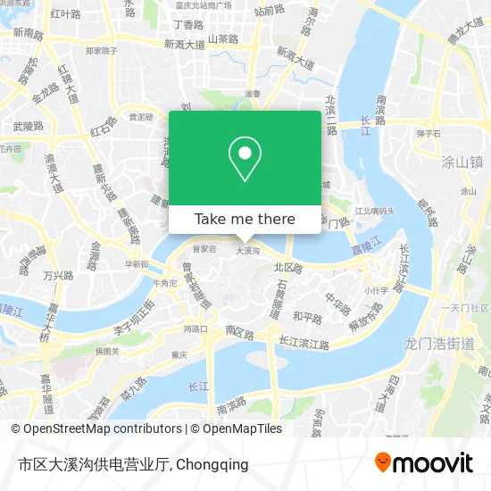 市区大溪沟供电营业厅 map