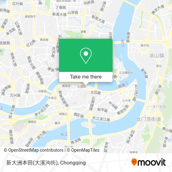 新大洲本田(大溪沟街) map