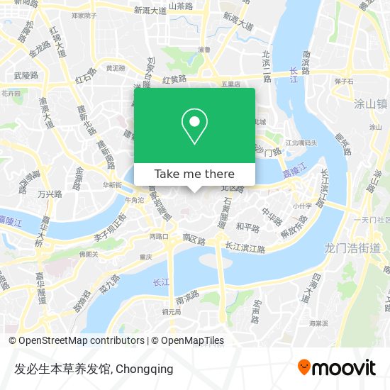 发必生本草养发馆 map