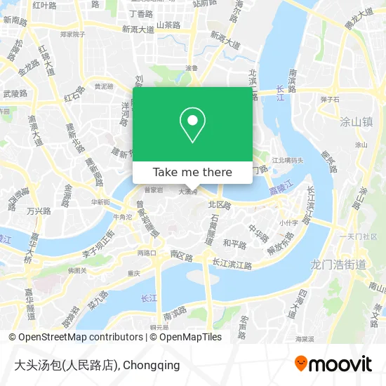 大头汤包(人民路店) map