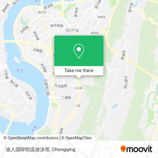 渝人国际恒温游泳馆 map