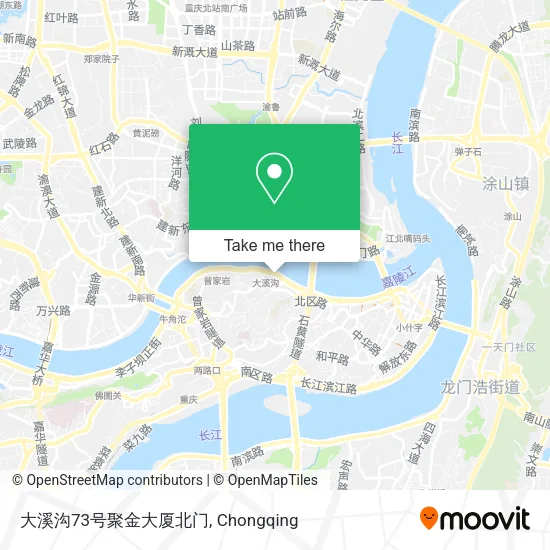 大溪沟73号聚金大厦北门 map