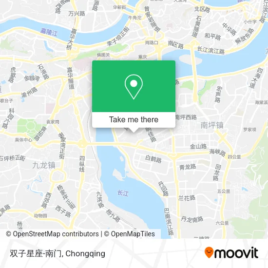 双子星座-南门 map